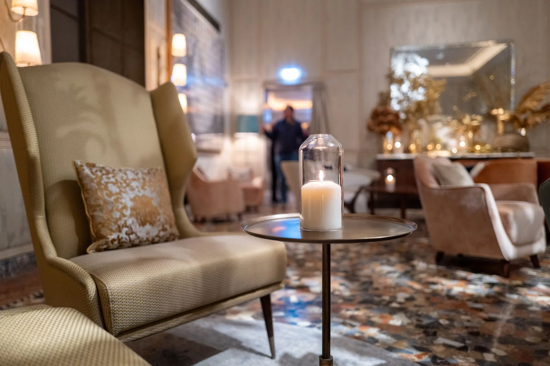 Elegant lounge at Brightcairnworks